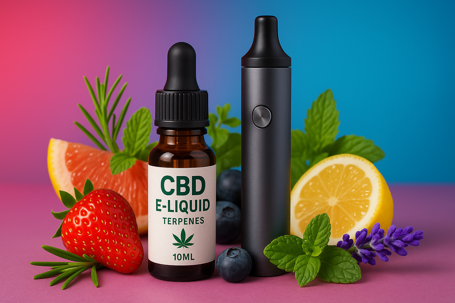 Terpene-Infused Vaping